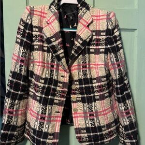 Rena Lange tweed blazer